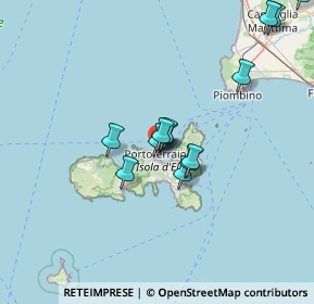 Mappa Viale delle Ghiaie, 57037 Portoferraio LI, Italia (13.57769)