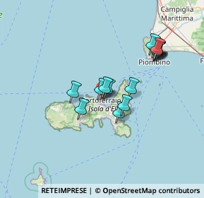 Mappa Viale delle Ghiaie, 57037 Portoferraio LI, Italia (12.73733)