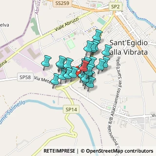 Mappa Via Giulio Cesare, 64016 Sant'Egidio alla Vibrata TE, Italia (0.24815)