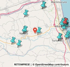 Mappa Viale Piane S. Donato, 64013 Corropoli TE, Italia (5.6865)