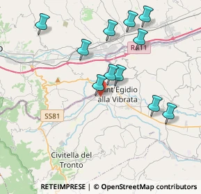 Mappa Sant'Egidio Alla Vibrata, 64016 Li Puzz TE, Italia (4.05818)