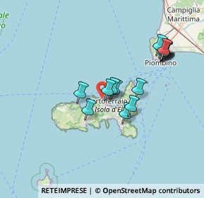 Mappa Via Ponte del Brogi Enfola, 57037 Portoferraio LI, Italia (13.92933)