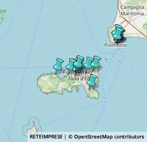 Mappa Via Ponte del Brogi Enfola, 57037 Portoferraio LI, Italia (11.788)