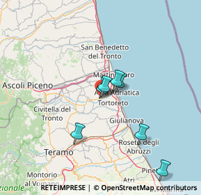 Mappa Via John Fitzgerald Kennedy, 64013 Corropoli TE, Italia (25.70636)