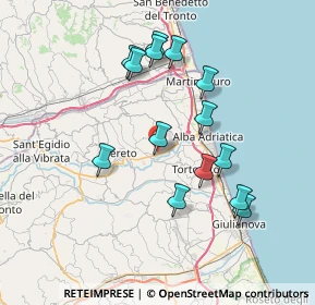 Mappa Via John Fitzgerald Kennedy, 64013 Corropoli TE, Italia (7.3)