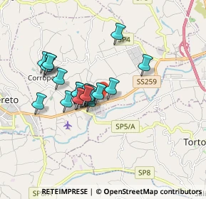 Mappa Via John Fitzgerald Kennedy, 64013 Corropoli TE, Italia (1.47)