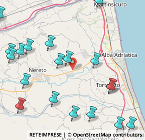 Mappa Via John Fitzgerald Kennedy, 64013 Corropoli TE, Italia (5.80368)