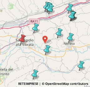 Mappa Via Montrone, 64010 Torano Nuovo TE, Italia (5.19733)