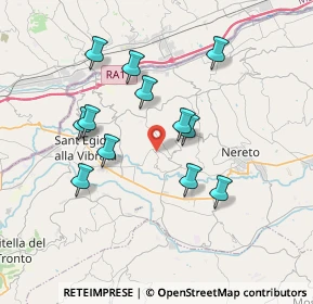 Mappa Via Montrone, 64010 Torano Nuovo TE, Italia (3.48583)