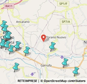 Mappa Via Montrone, 64010 Torano Nuovo TE, Italia (3.32875)