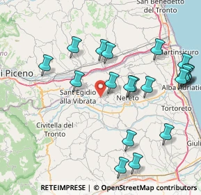 Mappa Via Montrone, 64010 Torano Nuovo TE, Italia (9.4785)