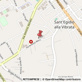 Mappa Via Murri, 16, 64016 Sant'Egidio alla Vibrata, Teramo (Abruzzo)