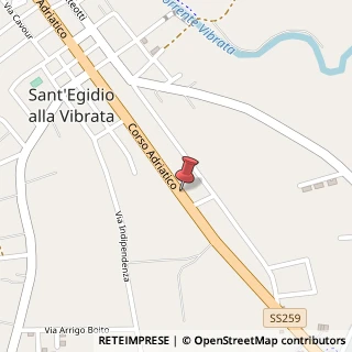 Mappa Corso Adriatico, 225, 64016 Sant'Egidio alla Vibrata, Teramo (Abruzzo)