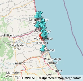 Mappa Via Colle, 64011 Alba Adriatica TE, Italia (7.82417)