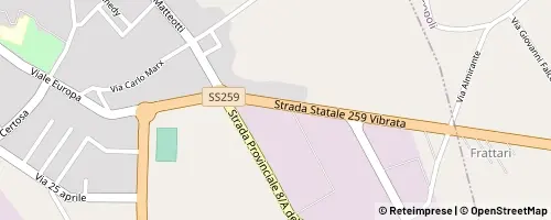 Mappa Nereto