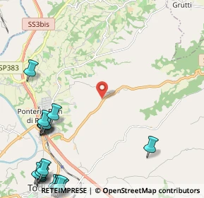 Mappa Via delle Cerquette, 06059 Todi PG, Italia (3.703)