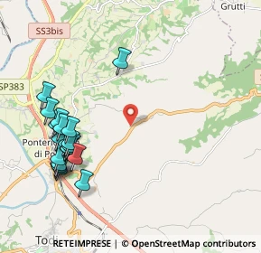 Mappa Via delle Cerquette, 06059 Todi PG, Italia (2.4725)