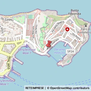 Mappa Calata Mazzini, 34, 57037 Portoferraio, Livorno (Toscana)