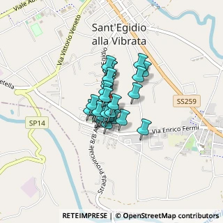 Mappa Via Arrigo Boito, 64016 Sant'Egidio alla Vibrata TE, Italia (0.22222)