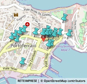 Mappa Via Giosuè Carducci, 57037 Portoferraio LI, Italia (0.187)