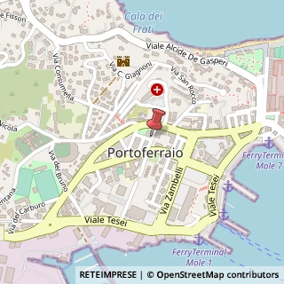 Mappa Via Pietro Mascagni, 19, 57037 Portoferraio, Livorno (Toscana)
