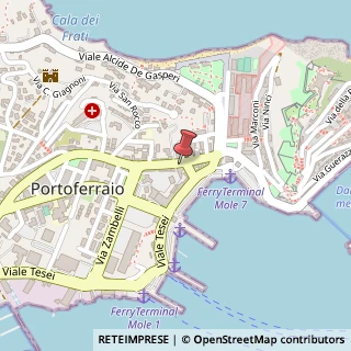 Mappa Via Giosuè Carducci, 31, 57037 Portoferraio, Livorno (Toscana)