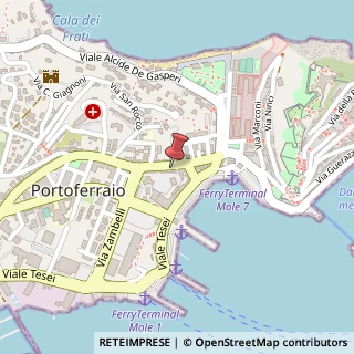 Mappa Piazza Virgilio, 2, 57037 Portoferraio, Livorno (Toscana)