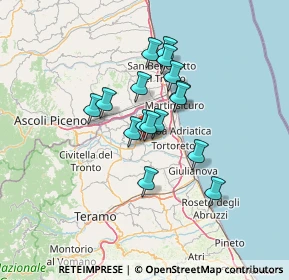 Mappa Via Giorgio Almirante, 64013 Corropoli TE, Italia (10.24313)