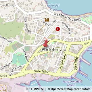 Mappa Viale Elba, 52, 57037 Portoferraio, Livorno (Toscana)