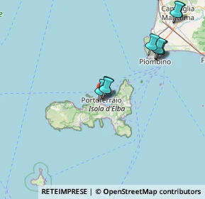 Mappa Via Renato Fucini, 57037 Portoferraio LI, Italia (22.84385)