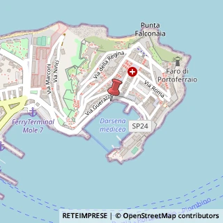 Mappa Calata Mazzini, 15, 57037 Portoferraio, Livorno (Toscana)