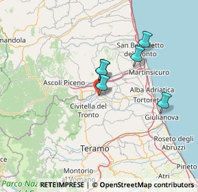 Mappa Via P. Riccitelli, 64016 Sant'Egidio alla Vibrata TE, Italia (31.405)