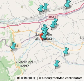 Mappa Via P. Riccitelli, 64016 Sant'Egidio alla Vibrata TE, Italia (3.83)
