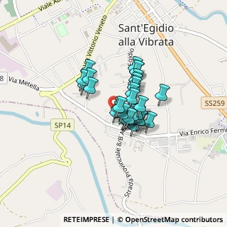 Mappa Via P. Riccitelli, 64016 Sant'Egidio alla Vibrata TE, Italia (0.27143)