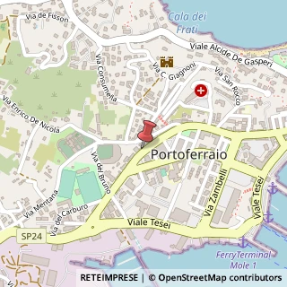 Mappa Via Rodolfo Manganaro, 56, 57037 Portoferraio, Livorno (Toscana)