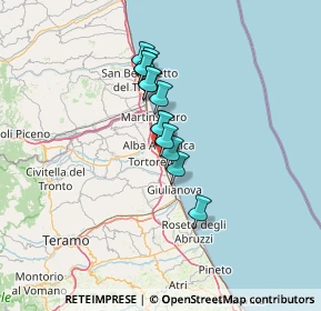 Mappa Via dei Salici, 64011 Alba Adriatica TE, Italia (9.45846)