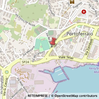 Mappa Via Rodolfo Manganaro, 116, 57037 Portoferraio, Livorno (Toscana)