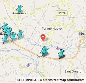 Mappa Via delle Torri, 64010 Torano Nuovo TE, Italia (2.678)