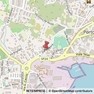 Mappa Via Mentana, 60, 57037 Portoferraio, Livorno (Toscana)