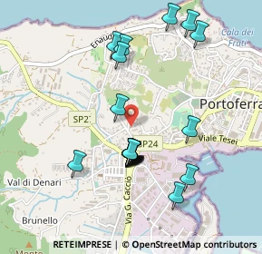 Mappa Via Concia di Terra, 57037 Portoferraio LI, Italia (0.4595)