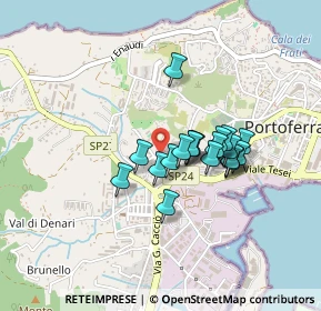 Mappa Via Concia di Terra, 57037 Portoferraio LI, Italia (0.3255)