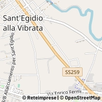 Map Sant'Egidio alla Vibrata