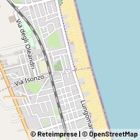 Mapa Alba Adriatica