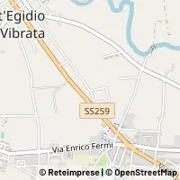 Hartă Sant'Egidio alla Vibrata