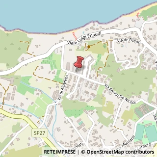Mappa Via Enrico De Nicola, 50, 57037 Portoferraio, Livorno (Toscana)