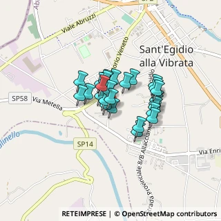 Mappa Via Muzio Scevola, 64016 Sant'Egidio alla Vibrata TE, Italia (0.26667)