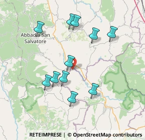 Mappa Unnamed Road, 01020 Proceno VT, Italia (7.45636)