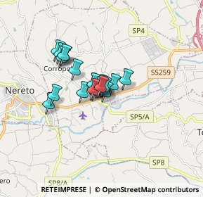 Mappa Via Gabriele D'Annunzio, 64013 Corropoli TE, Italia (1.0535)