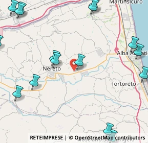 Mappa Viale Gran Sasso, 64013 Corropoli TE, Italia (6.9865)