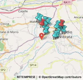 Mappa Via Metella, 64027 Sant'Egidio alla Vibrata TE, Italia (1.5355)